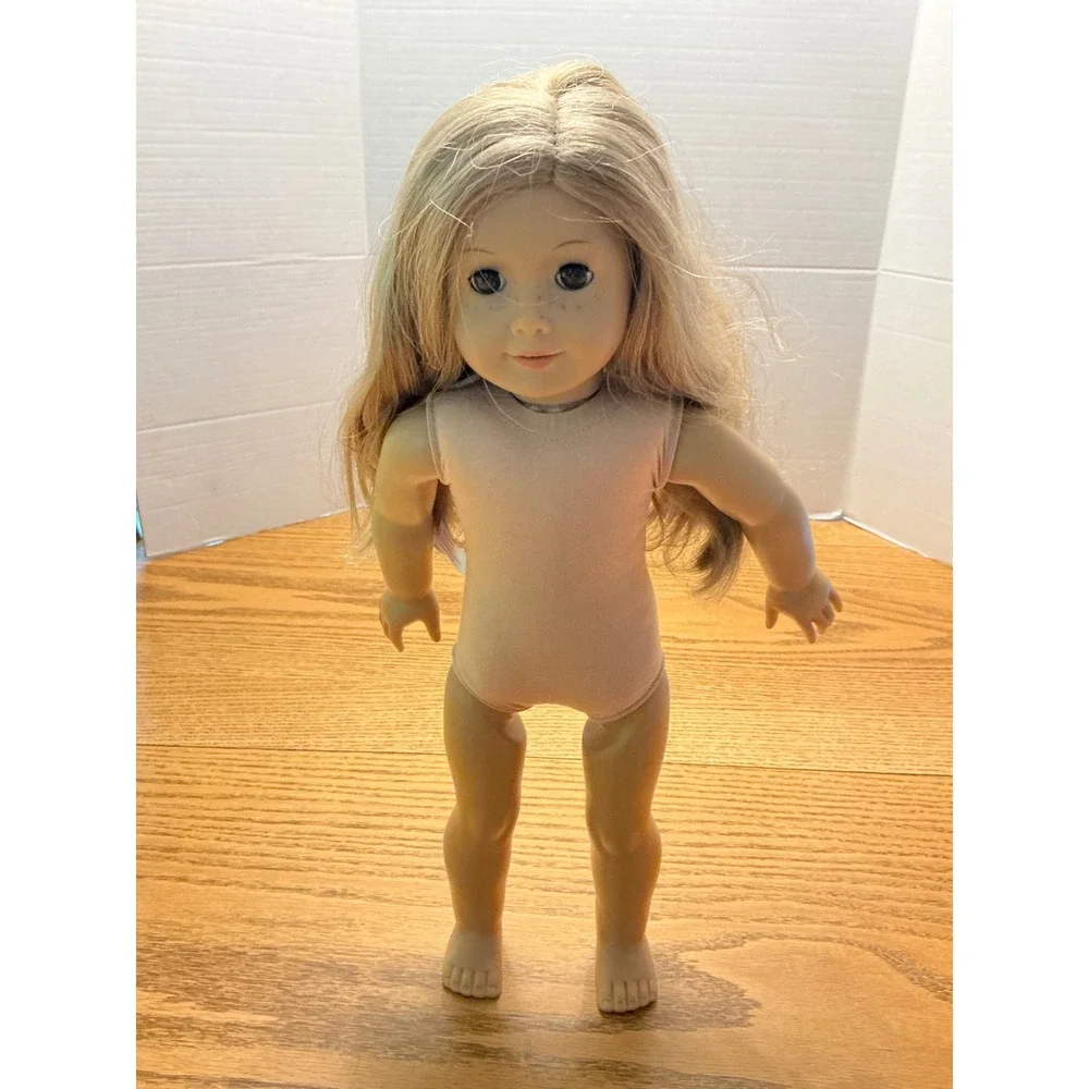 American Girl Truly Me #24 Doll Blonde Hair Brown Eyes Freckles Clothes Boot Lot